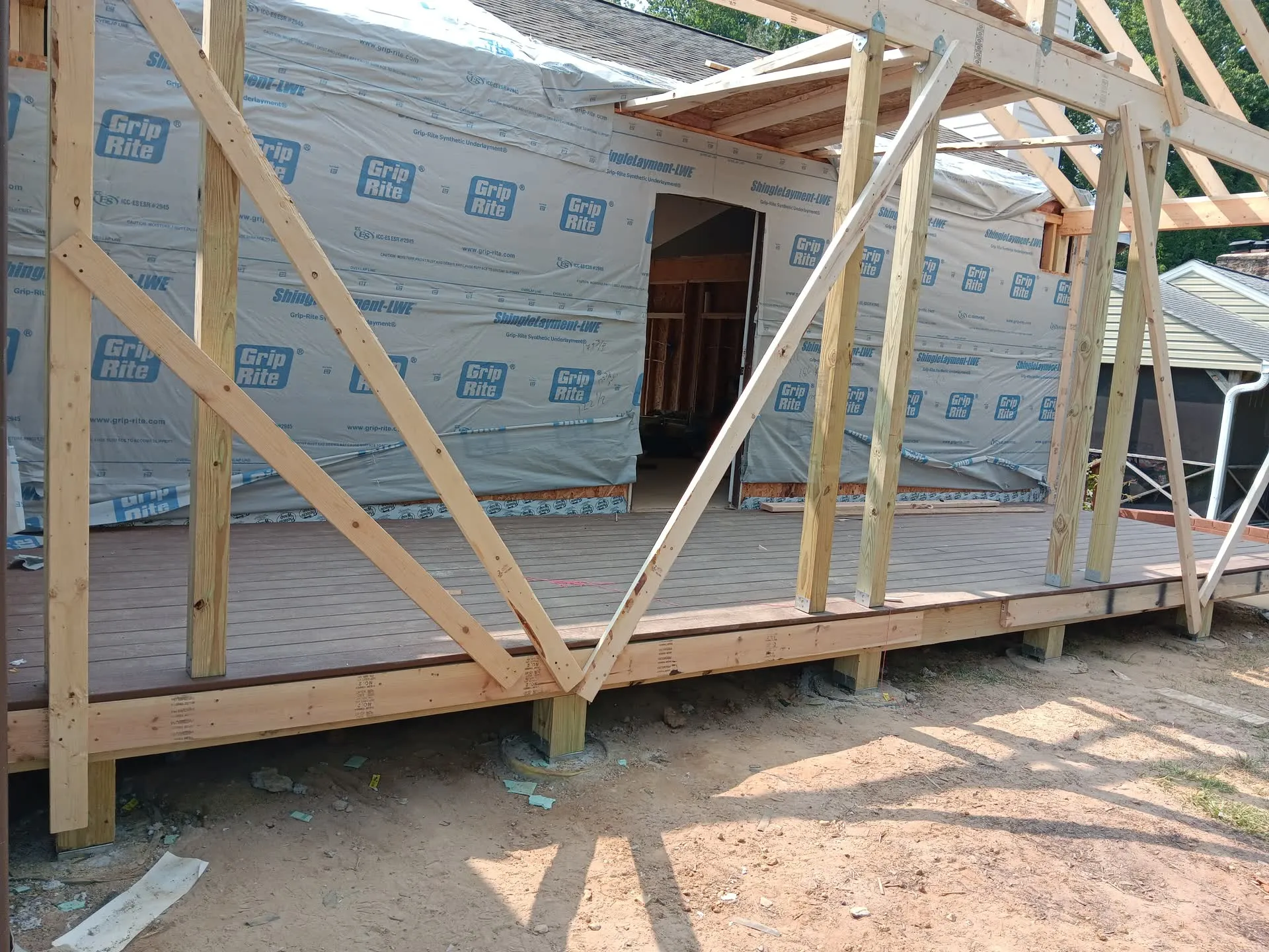 Deck Installation Repair - Image